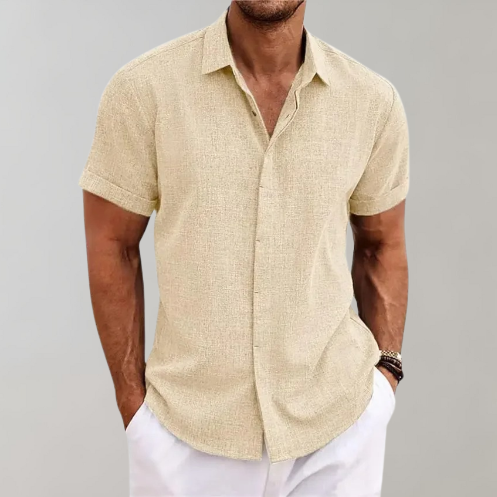 Men's Summer Short-Sleeve Shirt | Lightweight & Relaxed Fit