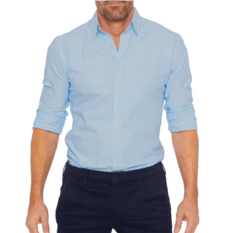 Men's Slim-Fit Dress Shirt | Classic Style & Modern Comfort