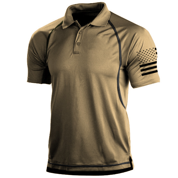 Men's Tactical Polo Shirt | Lightweight & Durable | Outdoor Performance Wear