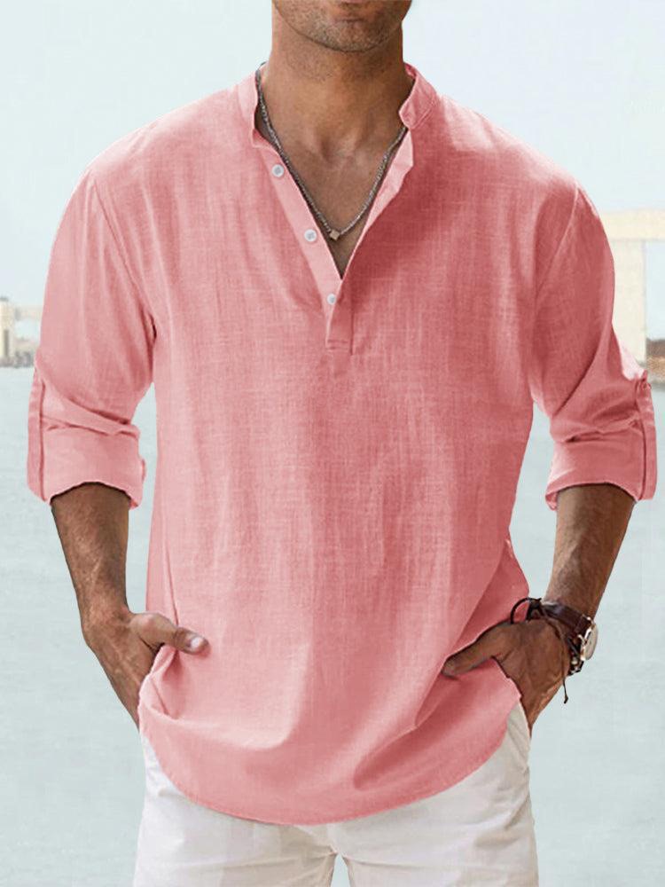 Men’s Casual Linen Shirt | Lightweight & Breathable Summer Essential