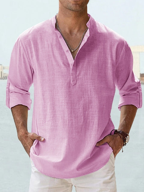 Men’s Casual Linen Shirt | Lightweight & Breathable Summer Essential