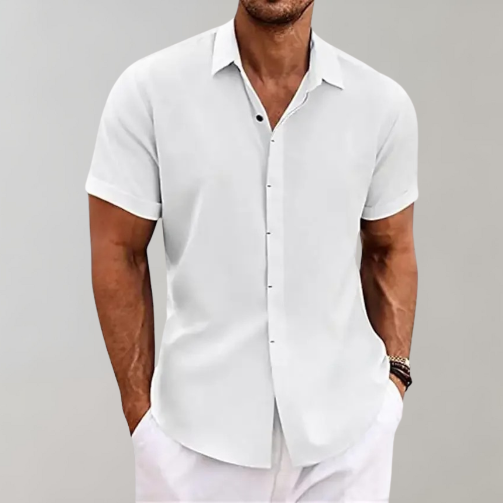 Men's Summer Short-Sleeve Shirt | Lightweight & Relaxed Fit