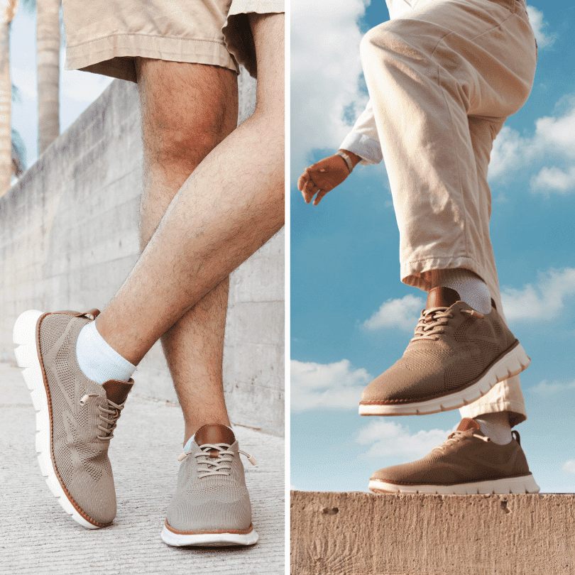 Knit Casual Sneakers | Lightweight | Breathable and Modern