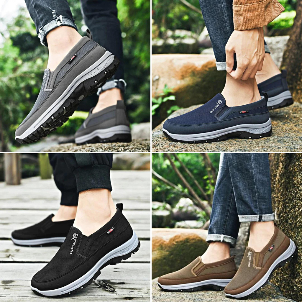 Men's Slip-On Walking Shoes | Breathable, Comfortable, and Anti-Slip