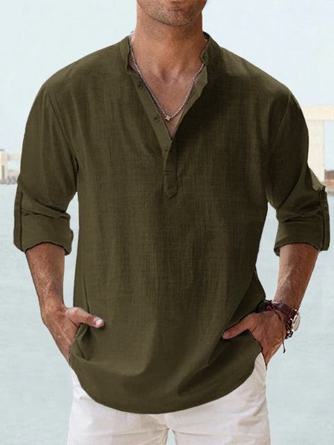 Men’s Casual Linen Shirt | Lightweight & Breathable Summer Essential