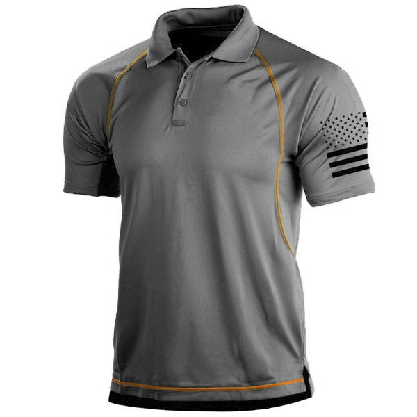 Men's Tactical Polo Shirt | Lightweight & Durable | Outdoor Performance Wear