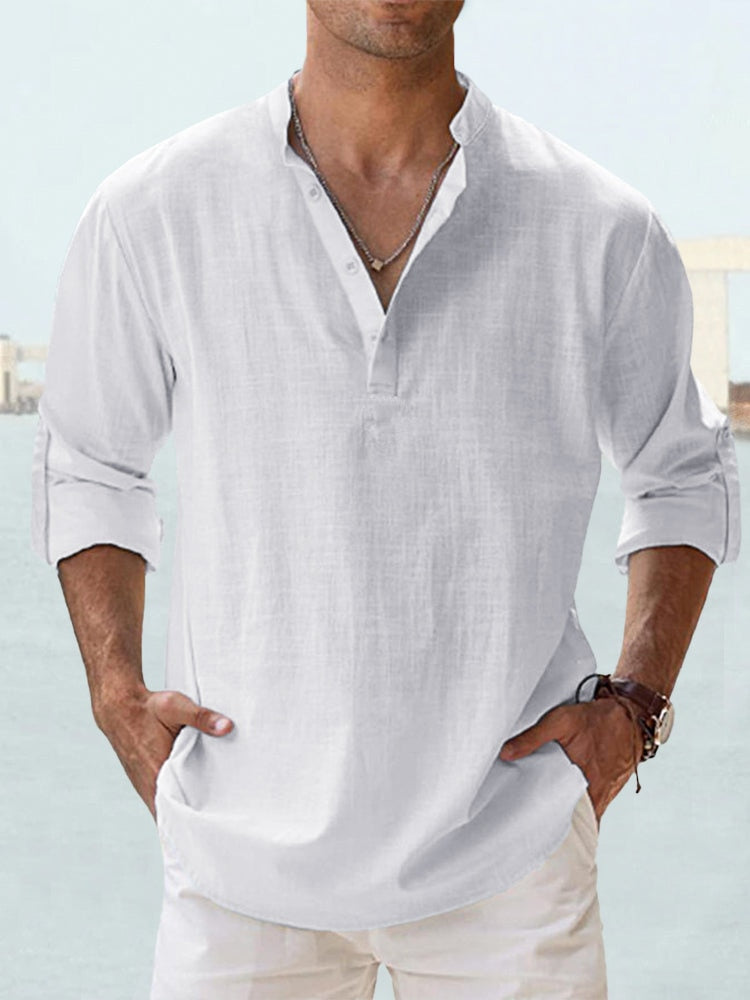 Men’s Casual Linen Shirt | Lightweight & Breathable Summer Essential