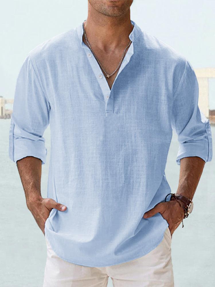 Men’s Casual Linen Shirt | Lightweight & Breathable Summer Essential