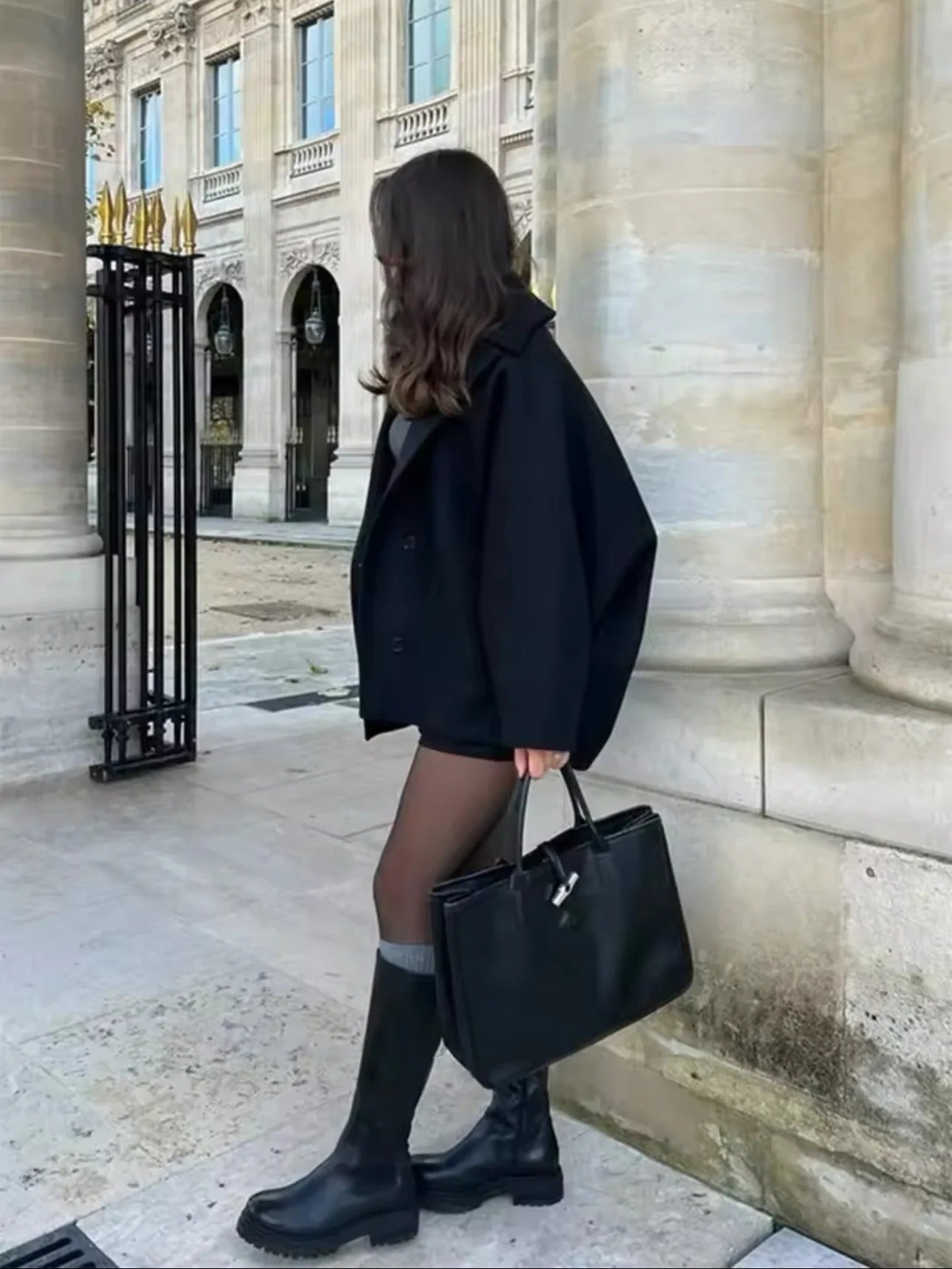 Oversized Wool-Blend Coat | Elegant & Cozy | Timeless Design
