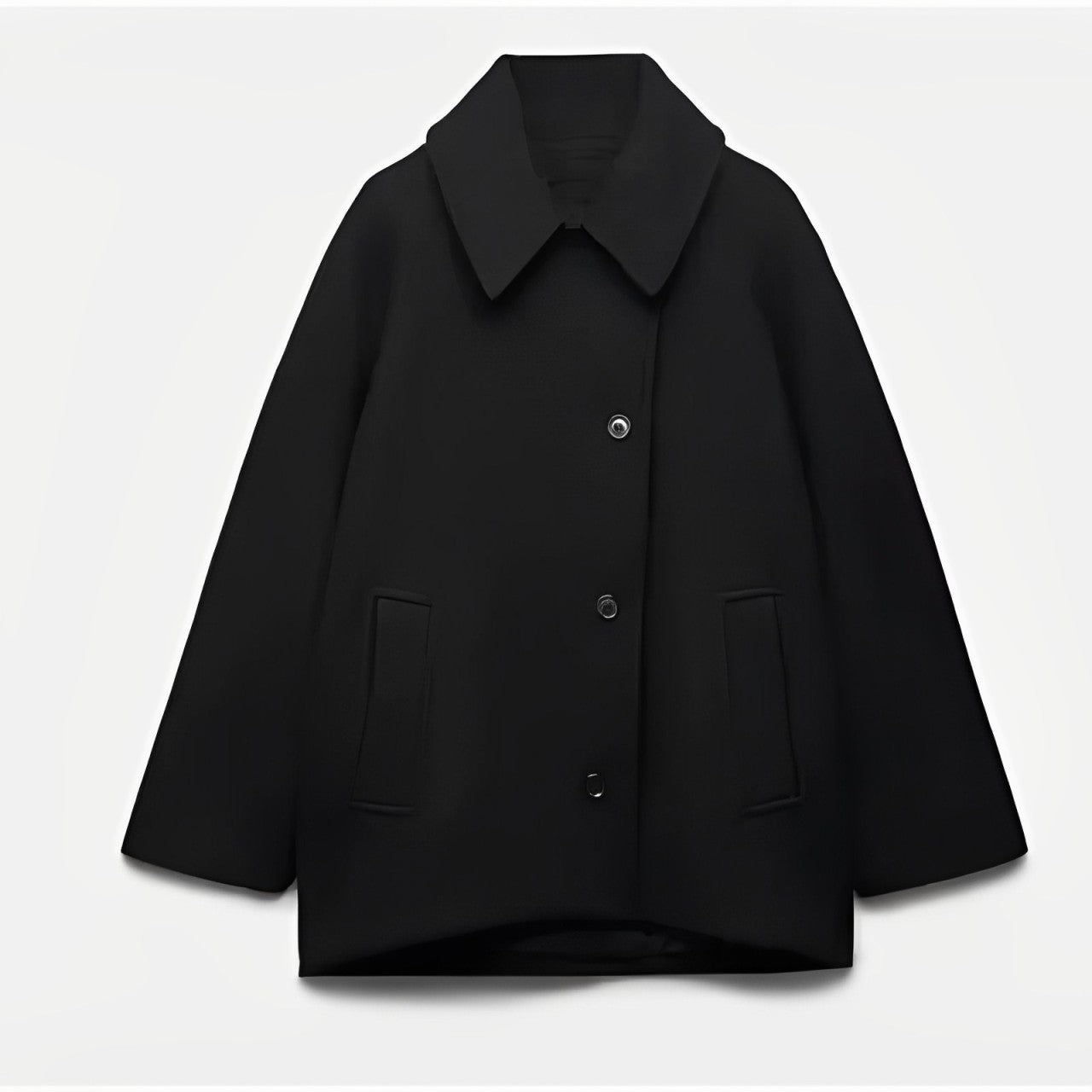 Oversized Wool-Blend Coat | Elegant & Cozy | Timeless Design