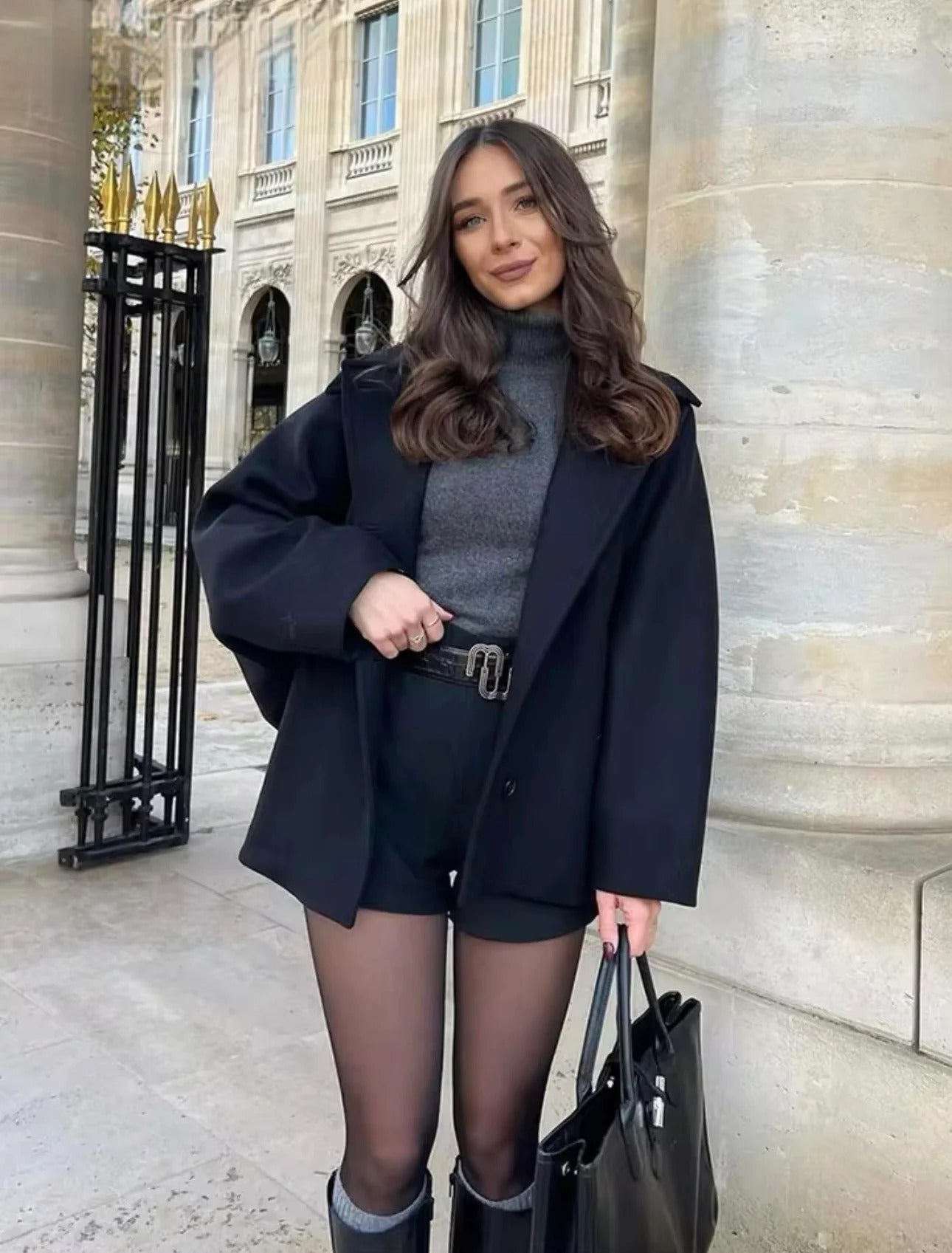 Oversized Wool-Blend Coat | Elegant & Cozy | Timeless Design