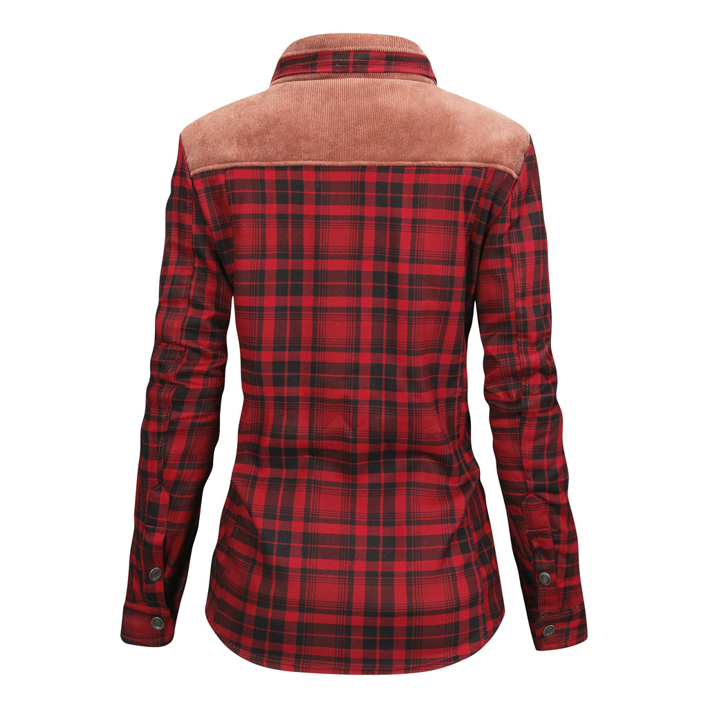 Sherpa-Lined Plaid Jacket | Warm & Classic | Outdoor Essential