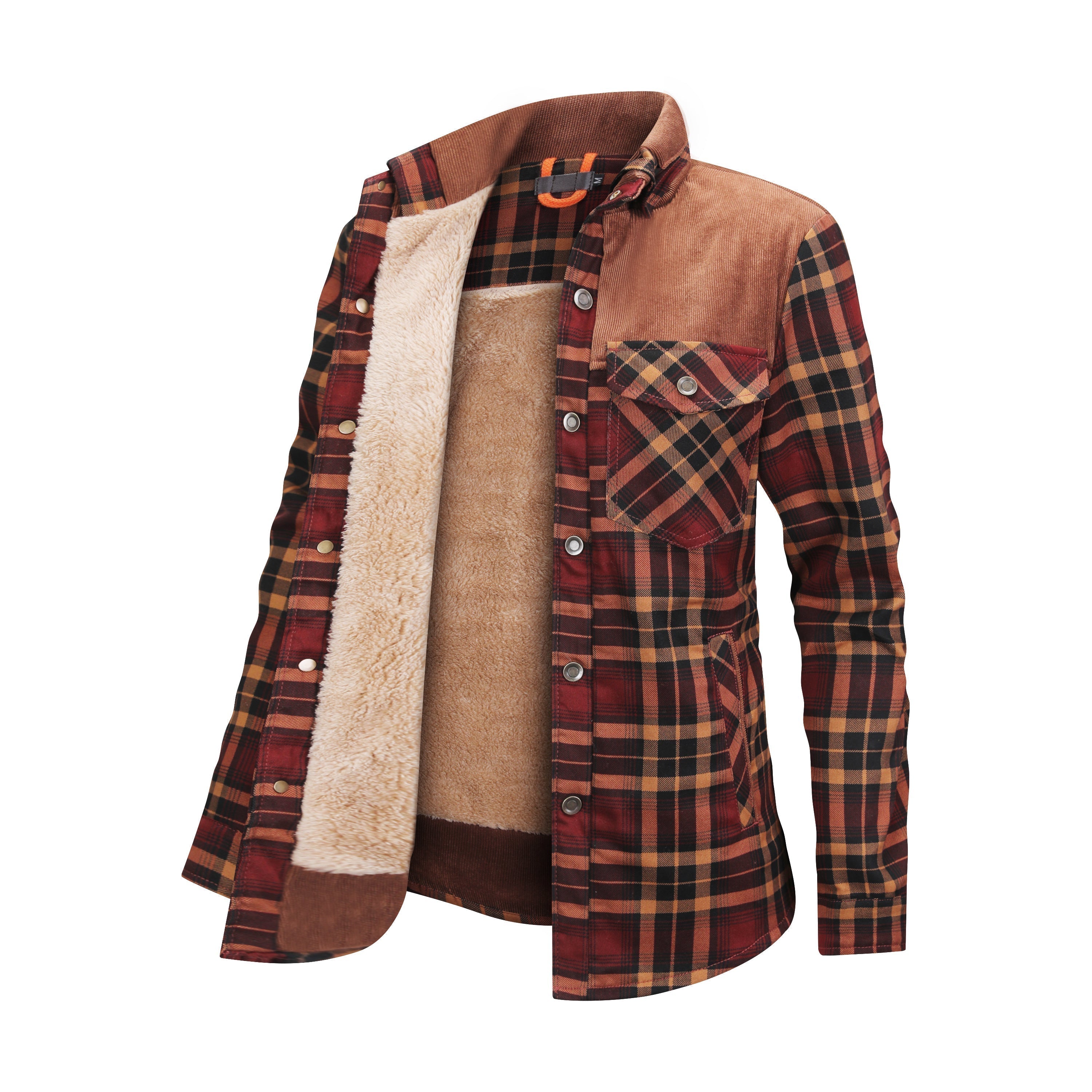 Sherpa-Lined Plaid Jacket | Warm & Classic | Outdoor Essential