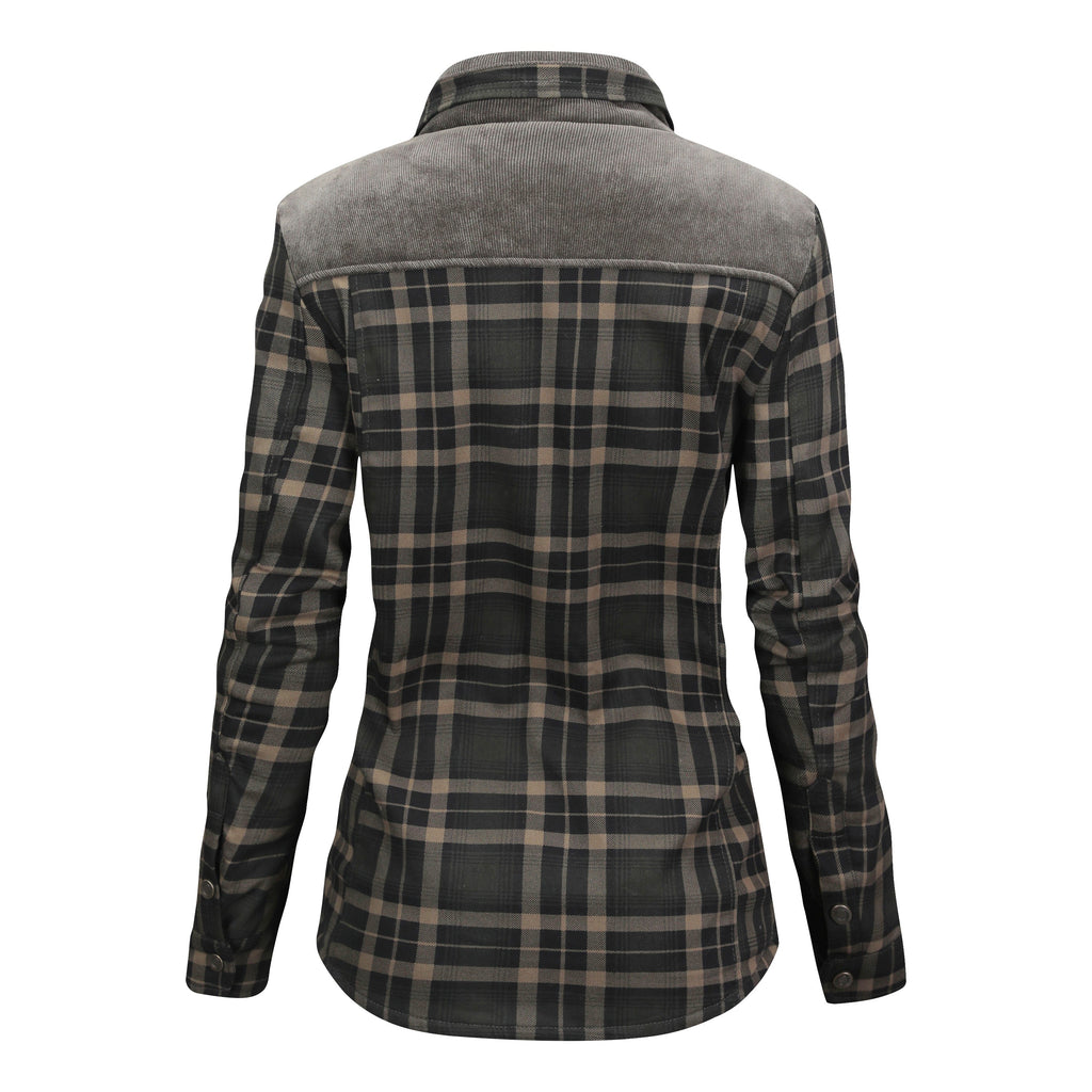 Sherpa-Lined Plaid Jacket | Warm & Classic | Outdoor Essential