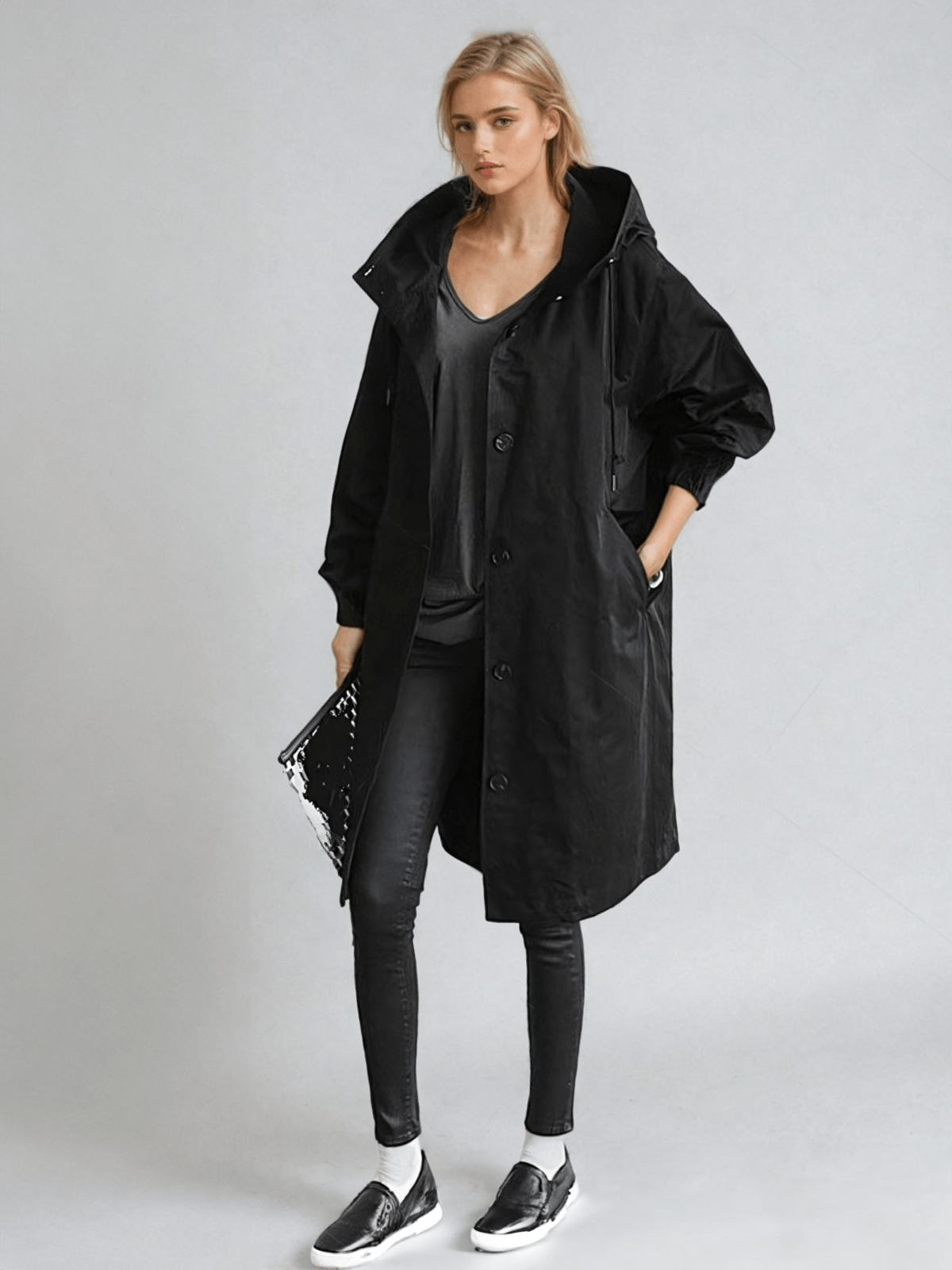 Oversized Trench Coat | Lightweight Design | Modern Elegance