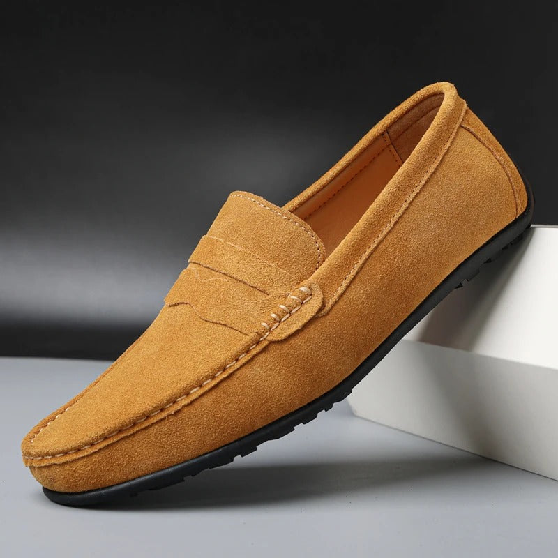 Suede Loafers for Men | Classic Slip-On Style | Comfortable Fit | Casual & Semi-Formal