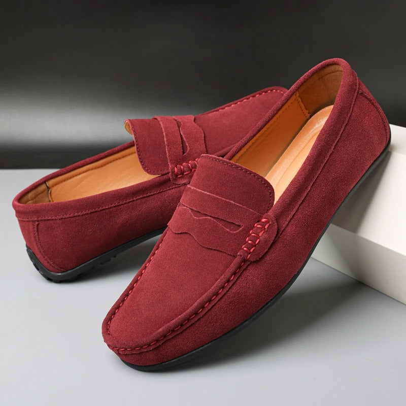 Suede Loafers for Men | Classic Slip-On Style | Comfortable Fit | Casual & Semi-Formal