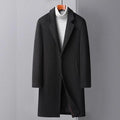 Men's Long Coat | Elegant Design & Tailored Fit | Winter and Formal Wear