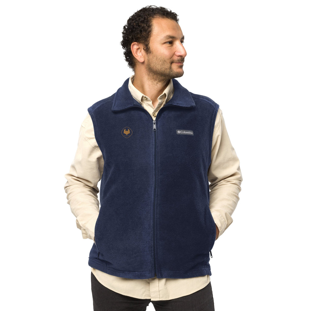 Columbia Fleece Vest for Men | Lightweight Warmth, Sleek Design | Outdoor and Everyday Wear