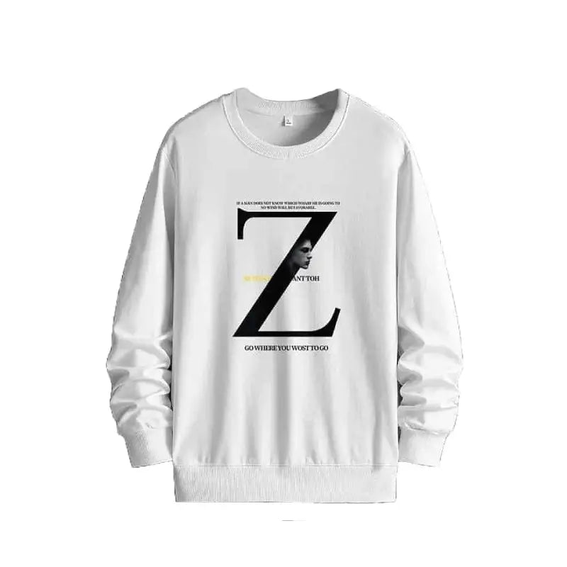 Graphic "Z" Sweatshirt | Relaxed Fit | Modern and Comfortable