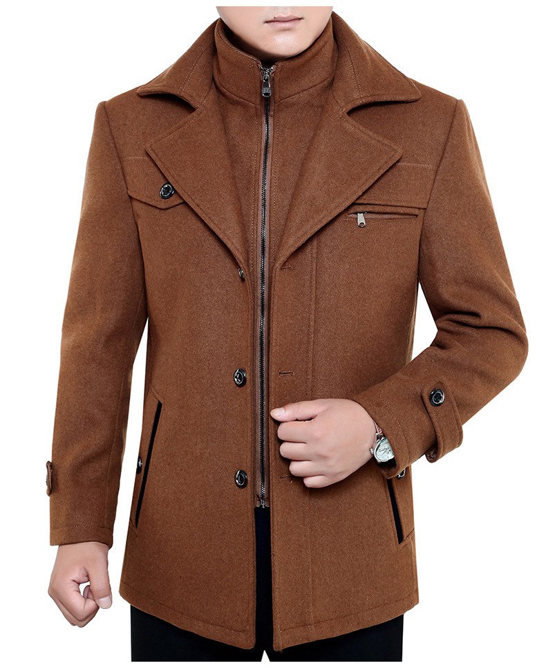 Wool Blend Overcoat | Slim-Fit | Warm and Elegant