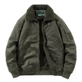 Fleece-Lined Bomber Jacket | Military Style | Warm and Durable