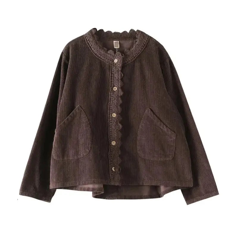 Vintage Button-Up Jacket | Cotton | Relaxed Fit