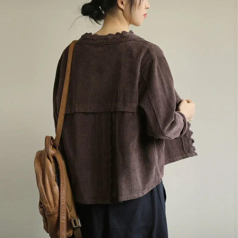 Vintage Button-Up Jacket | Cotton | Relaxed Fit