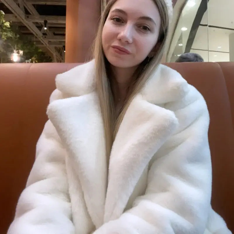 Faux Fur Coat | Oversized Fit | Chic Winter Style