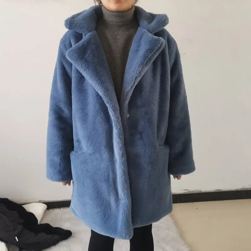 Faux Fur Coat | Oversized Fit | Chic Winter Style