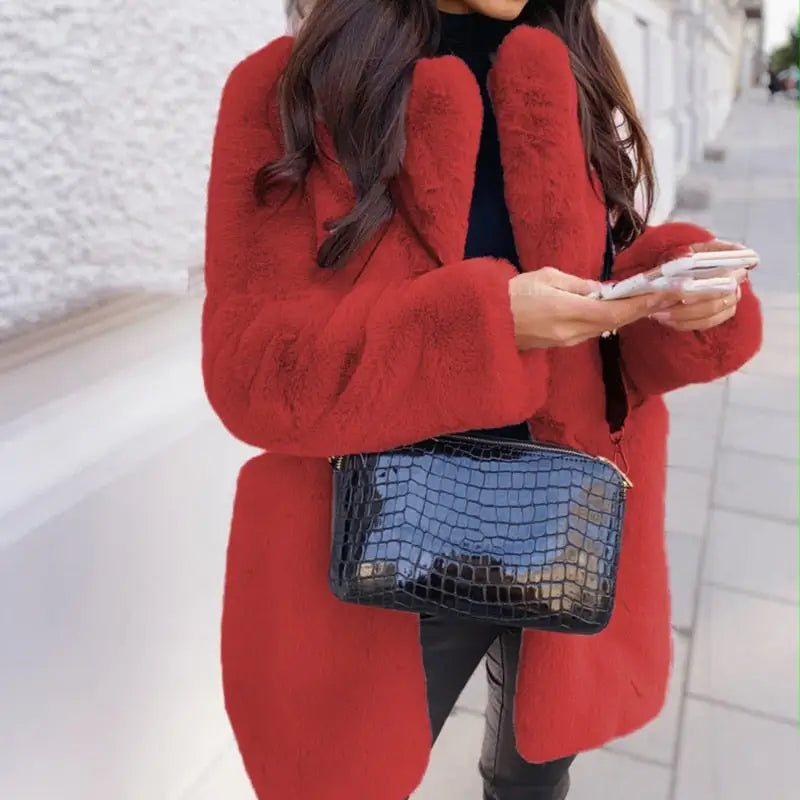Faux Fur Coat | Oversized Fit | Chic Winter Style