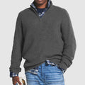Classic Half-Zip Pullover | Cotton Blend | Casual and Versatile