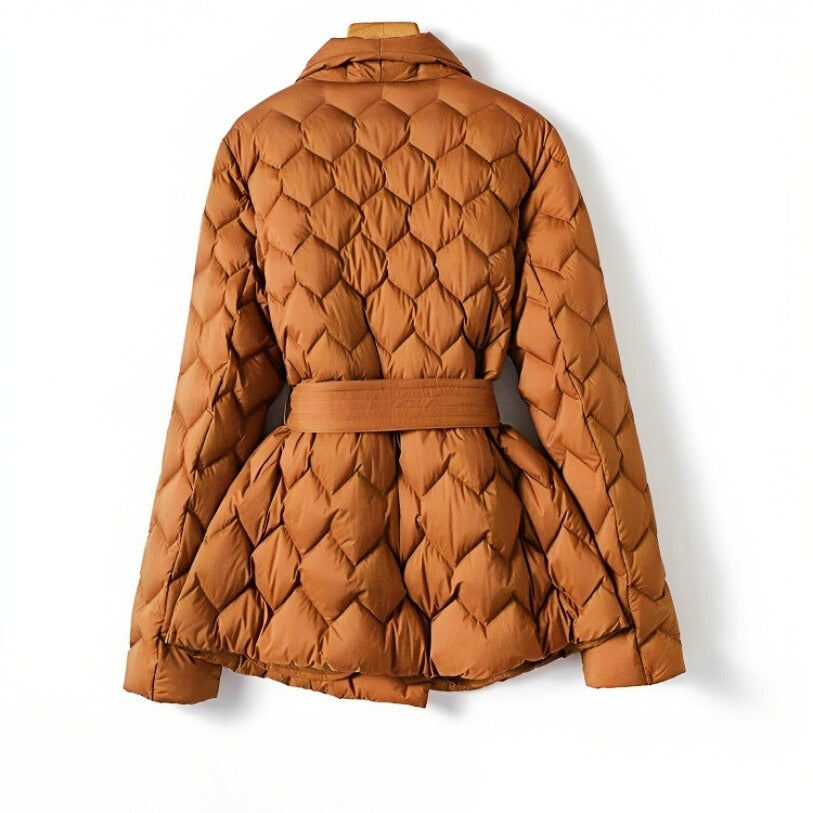 Quilted Belted Jacket | Stylish Warmth | Modern Fit