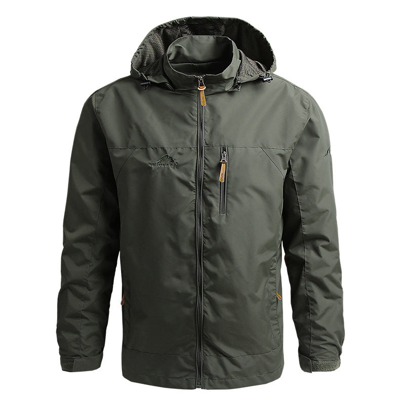 Lightweight Hooded Windbreaker | Polyester | Functional and Stylish