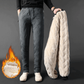 Men’s Fleece-Lined Thermal Trousers | Windproof & Warm | Winter Essentials