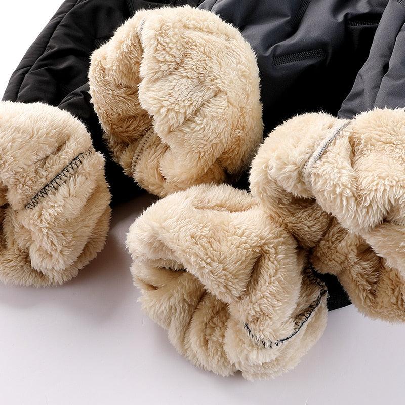 Men’s Fleece-Lined Thermal Trousers | Windproof & Warm | Winter Essentials